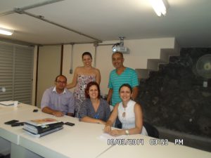 Profissionais do Mato Grosso do Sul e do Nupad durante treinamento. (Acervo Nupad