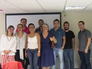 Equipe Nupad e Ministério da Saúde (PNTN). Foto: Rafaella Arruda.