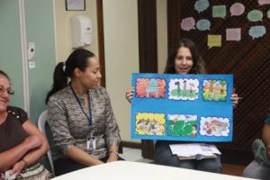 No mês das crianças, Ceaps trabalhou a importância das brincadeiras. Foto: Bruna Carvalho.