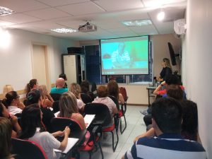 O diretor Jose Nelio Januário em vídeo enviado à reunião. (Acervo Nupad)