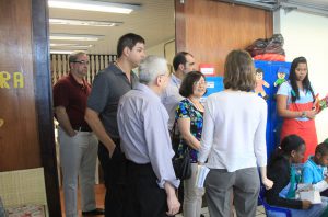 Convidados visitam Ceaps. Foto: Bruna Carvalho.