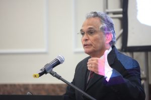 Marcos Burle Aguiar fala da Portaria do SUS para doenças raras. Foto: Bruna Carvalho.