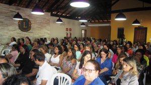 Profissionais da Atenção Básica se reuniram no Lions Clube, em Nova Lima. Foto: Rafaella Arruda.