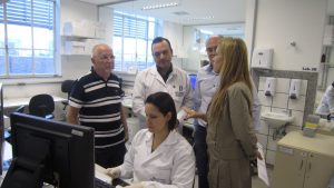 Jacques Elion e Patrick Ducoroy conhecem LTN. Foto: Rafaella Arruda.