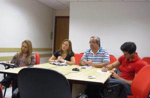 Profissionais do Nupad e Fundação Hemominas. Acervo Nupad.