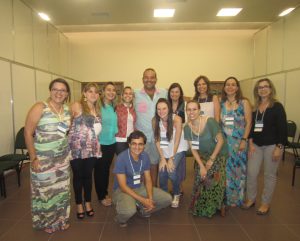 Equipe do Cehmob-MG e profissionais de outros Estados durante Congresso. (Crédito: Acervo Cehmob-MG)