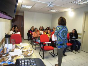 Segundo treinamento do ano reuniu 15 funcionários. Acervo Nupad.