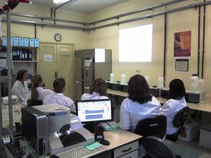 Funcionárias do LTP participam de treinamento. Acervo Nupad.
