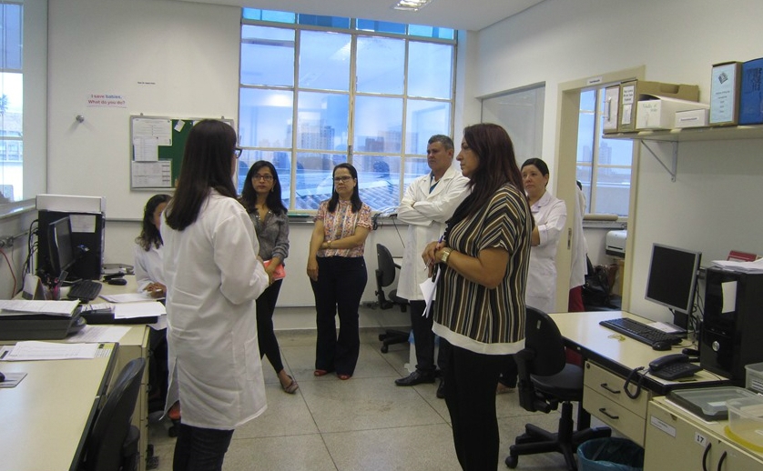 Equipe de Aracaju (SE) visita LTN. Foto: Rafaella Arruda.