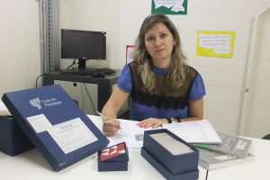 Isabel Castro utilizou o teste WISC para avaliar cognição. Foto: Carol Morena.